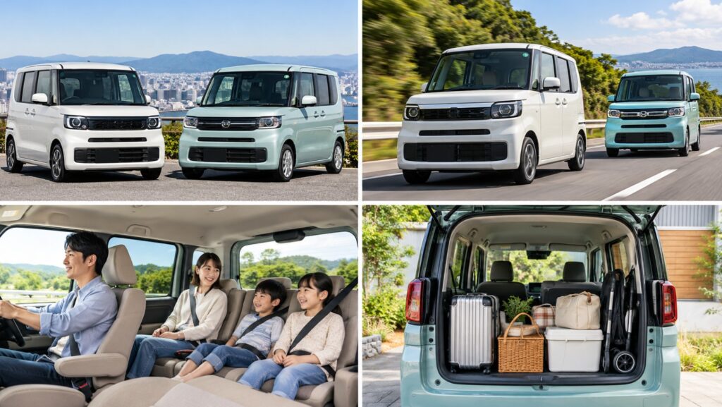 N-BOXとスペーシアの燃費やガソリン代を比較する給油イメージ